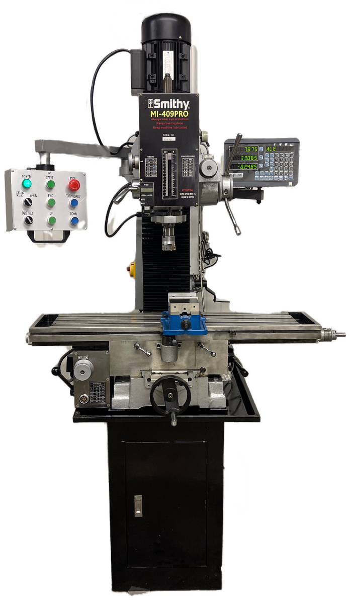 レメディマシーン 409 PRO Milling Machine with XYZ Powerfeed – Detroit Machine Tools