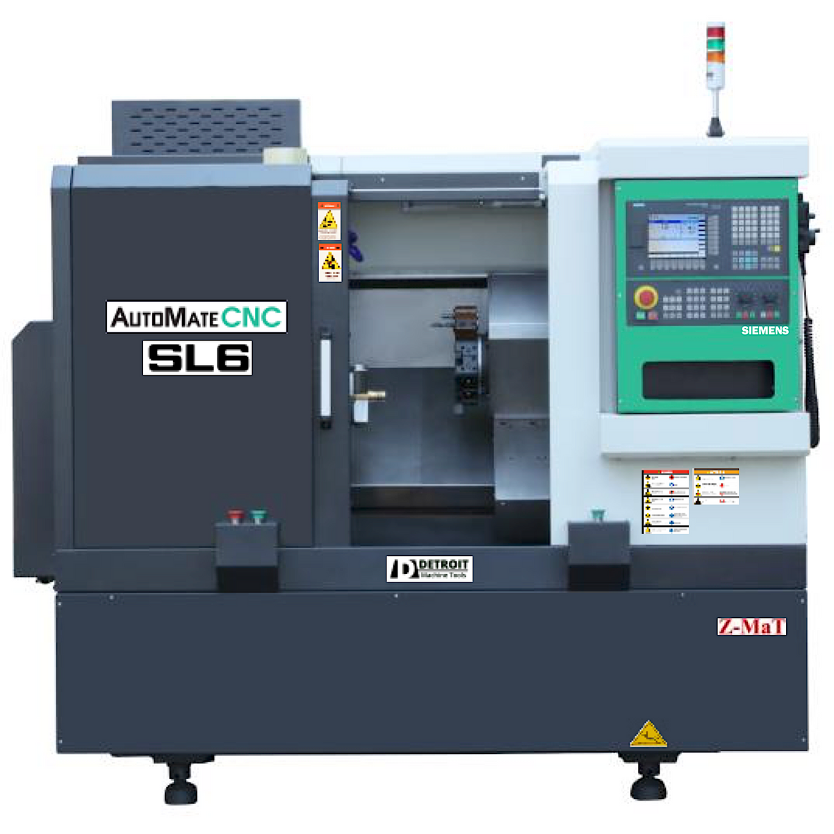 SL6 - SLANT BED LATHE CNC TURNING CENTER - – Detroit Machine Tools