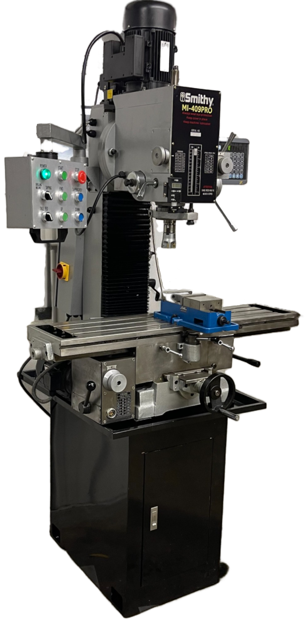 409 PRO Milling Machine with XYZ Powerfeed β Detroit Machine Tools