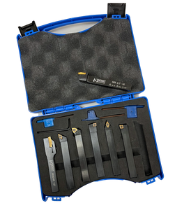 1/2 Indexable Turning Toolset - 7 pieces Set