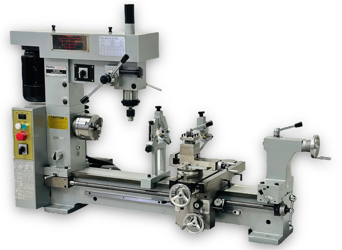Midas 1632 Lathe Mill Combo Machine – Detroit Machine Tools