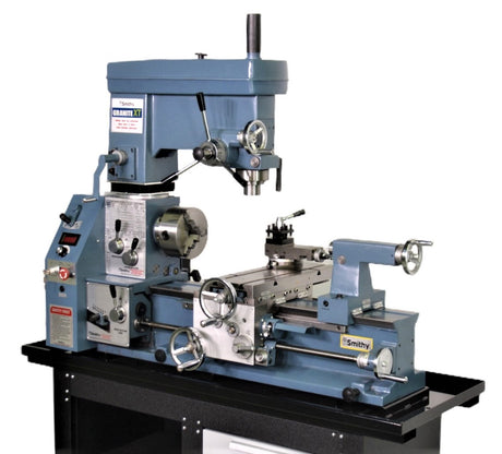 Smithy, lathe mill combo, lathe mill drill, 3-in-1 lathe mill drill, granite, smithy.com