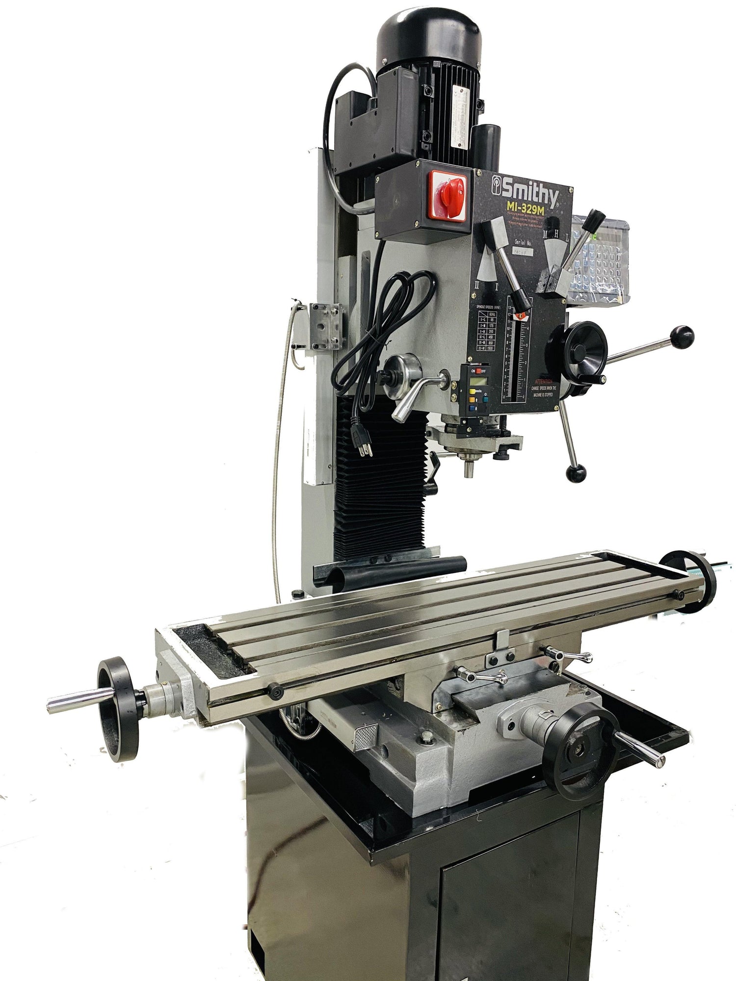 MI-329M Bench Milling Machine β Detroit Machine Tools