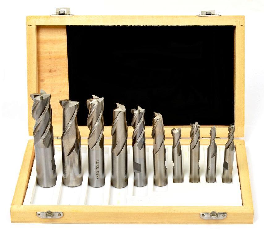 10 Piece 2 and 4 Flute Single End Kit - smithy.com