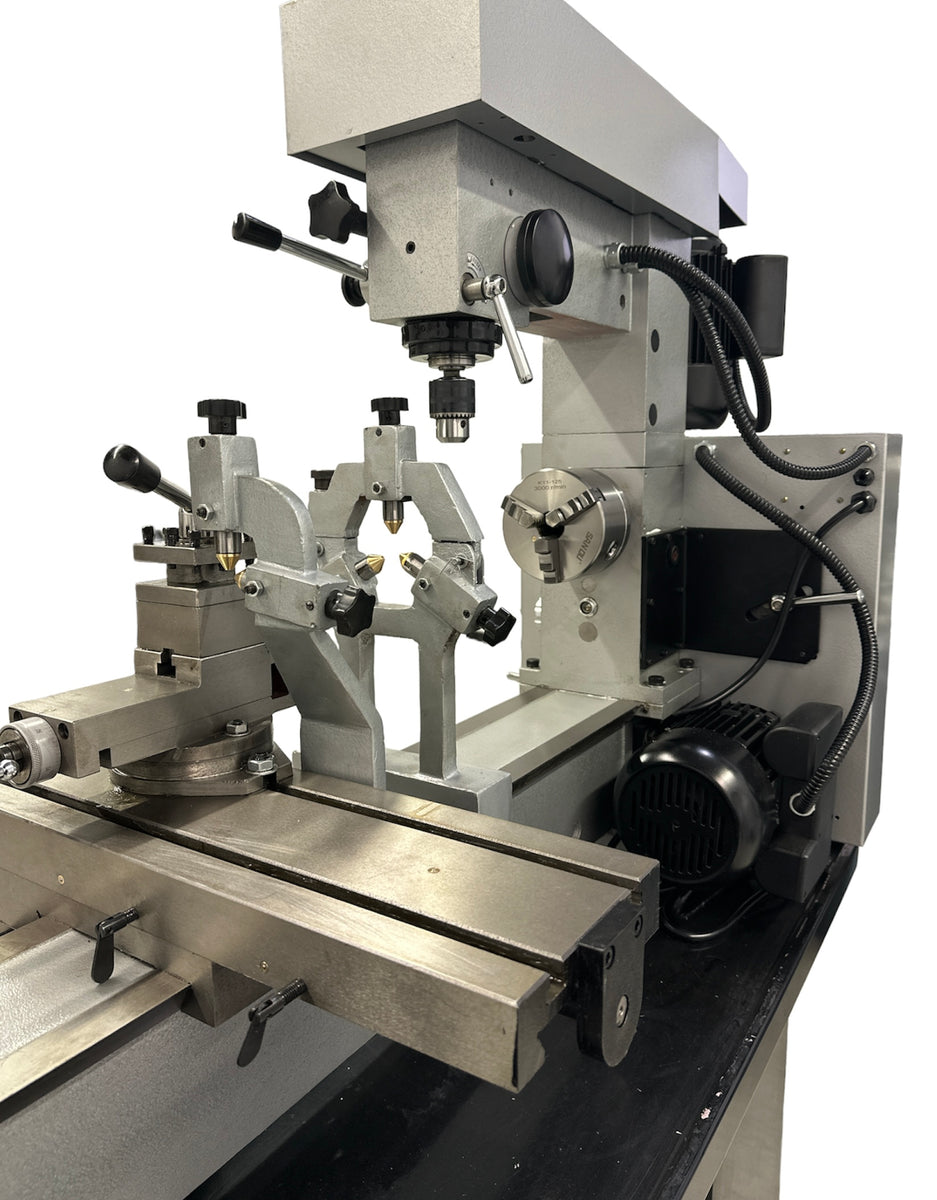 Midas 1632 Lathe Mill Combo Machine – Detroit Machine Tools