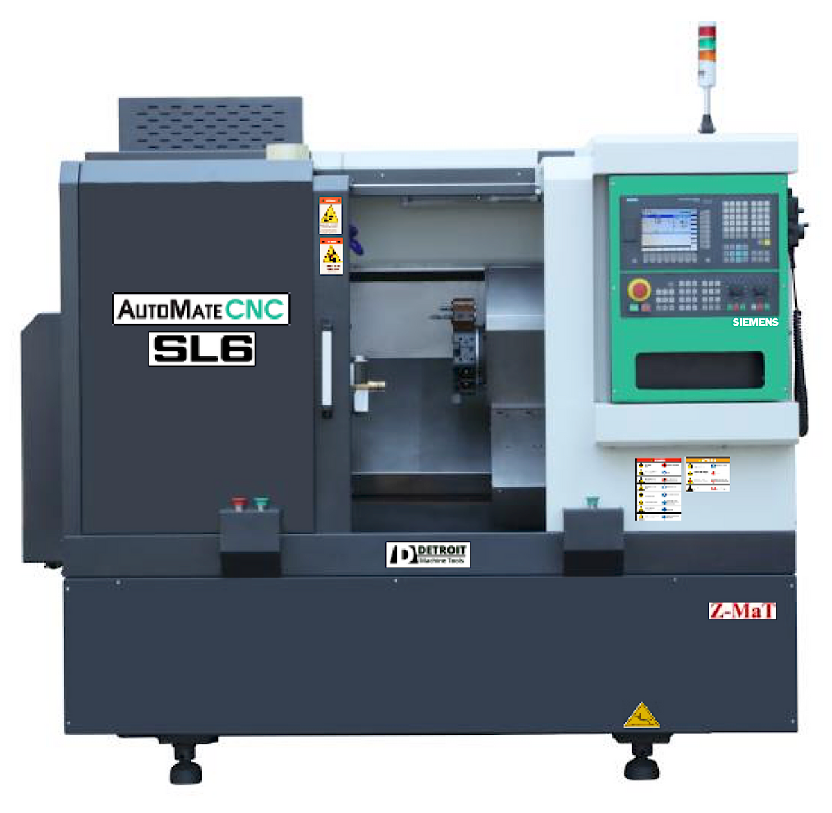 SL6 - SLANT BED LATHE CNC TURNING CENTER - – Detroit Machine Tools