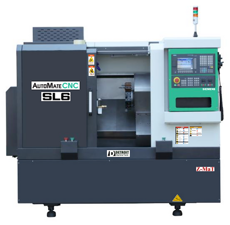 SL6 - SLANT BED LATHE CNC TURNING CENTER - - smithy.com