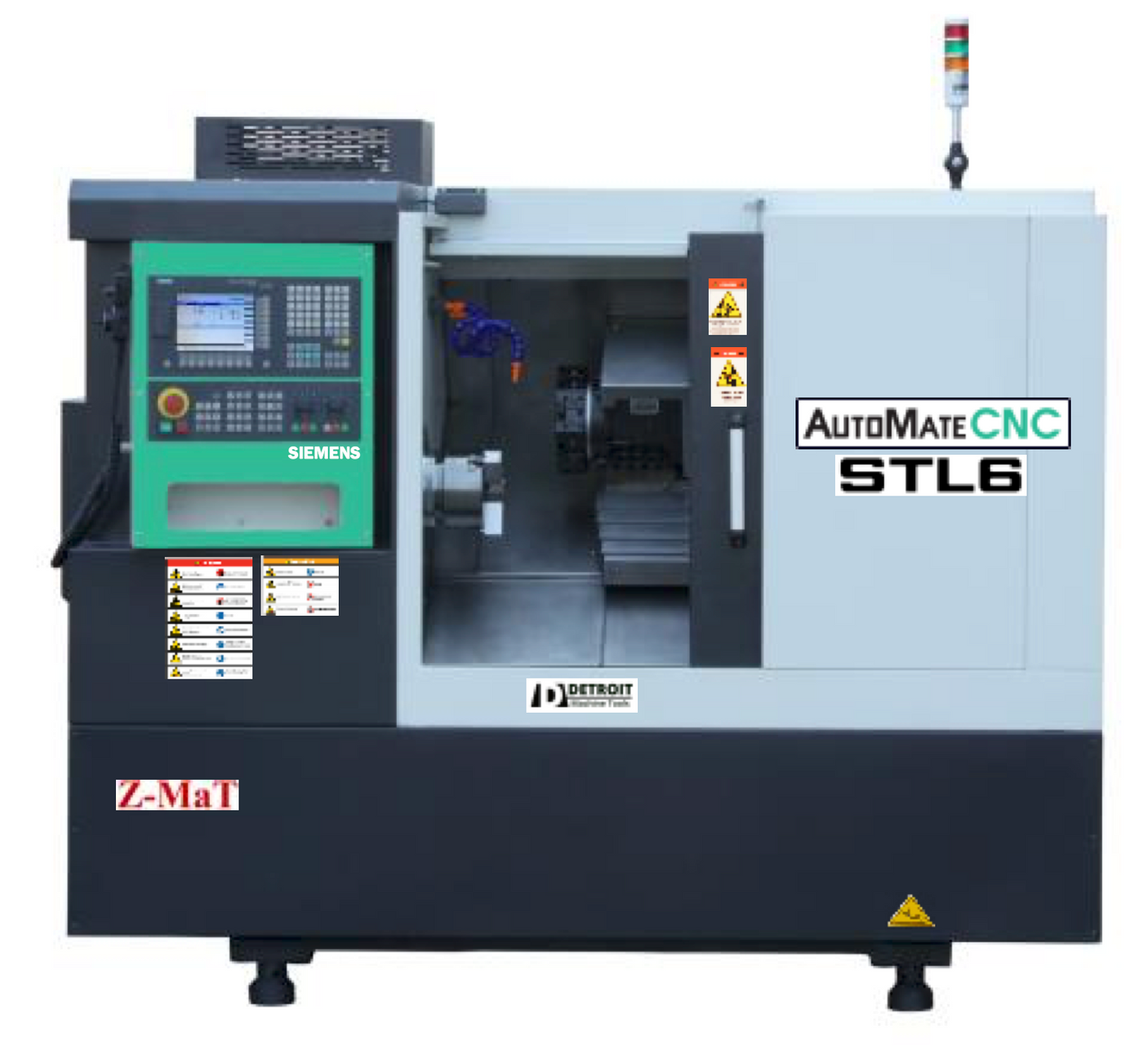 STL6 - SLANT LATHE TURNING CENTER with TAILSTOCK - - smithy.com