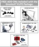 Granite XT 1340 110V Lathe Mill Combo