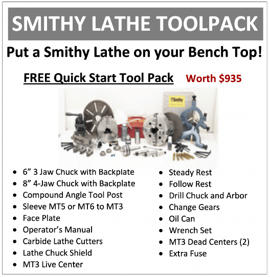 Manual Lathe Tool Pack - smithy.com