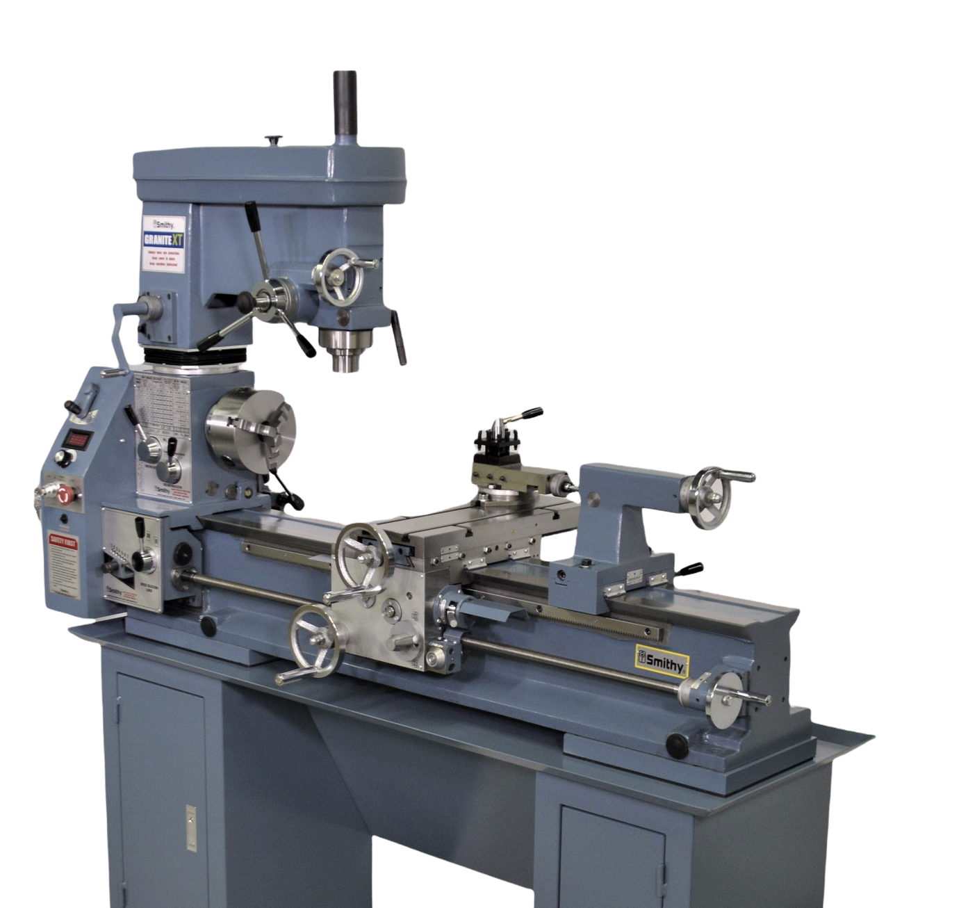 Smithy, lathe mill combo, lathe mill drill, 3-in-1 lathe mill drill, granite